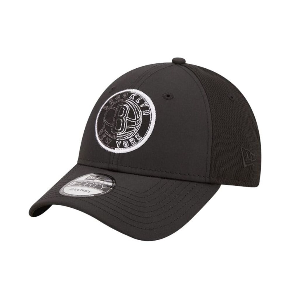 Brooklyn Nets 9Forty New Era Mesh Baseball Cap / Black